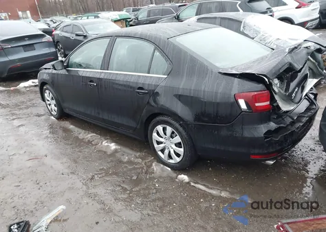 2017 Volkswagen Jetta 1.4T S из США, поврежденный, VIN 3VW2B7AJ1HM388154